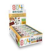 Barres En-cas Bio 804® Minceur - Chocolat Céréales - Présentoir contenance Display de 20 unités