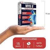 Myo D - Décontraction musculaire - Lot de 3 unités