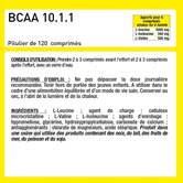 BCAA 10.1.1 Vegan - Acides aminés essentiels - Supplément musculaire
