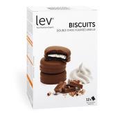 Biscuits Double Choc Fourrés Protéinés Saveur Vanille saveur Vanille