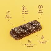 Barres Croquantes Protéinées Saveur Noix de coco et cacao