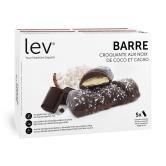 Barres Croquantes Protéinées Saveur Noix de coco et cacao