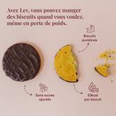 Biscuits couverture de chocolat protéinés