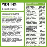 Vitamino+ Immunité, fatigue, Multivitamines et minéraux