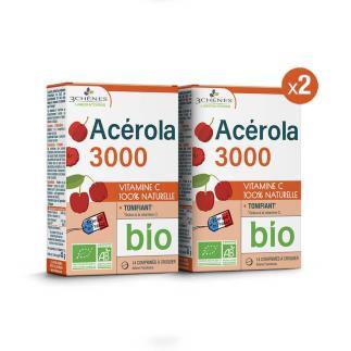 Acerola 3000 Organic - 100% natural vitamin C