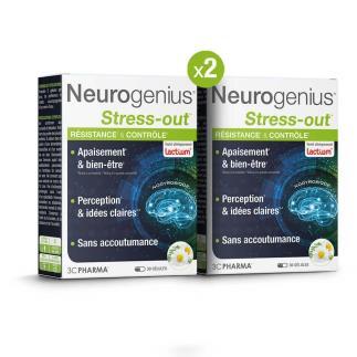 Neurogenius® Stress Out - Nootropic stress control - Batch of 2