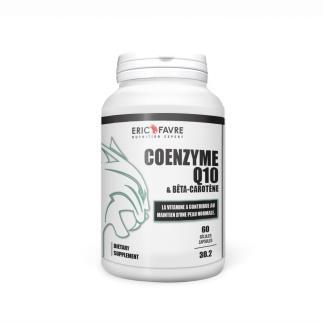 Coenzyme Q10 & Beta-Carotene - 60 vegetarian capsules