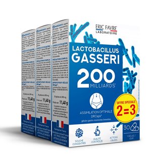 Lactobacillus Gasseri - Lot de 3 unités