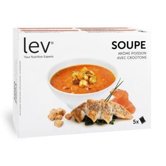 Soupes protéinés Poisson aux croutons saveur Poisson aux croûtons