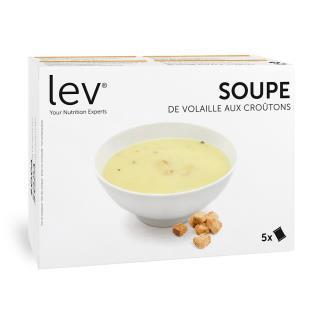 Soupes protéinées Volaille aux croutons