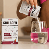 Collagen Peptan en poudre - Collagène marin hydrolysé et enrichi en vitamine C
